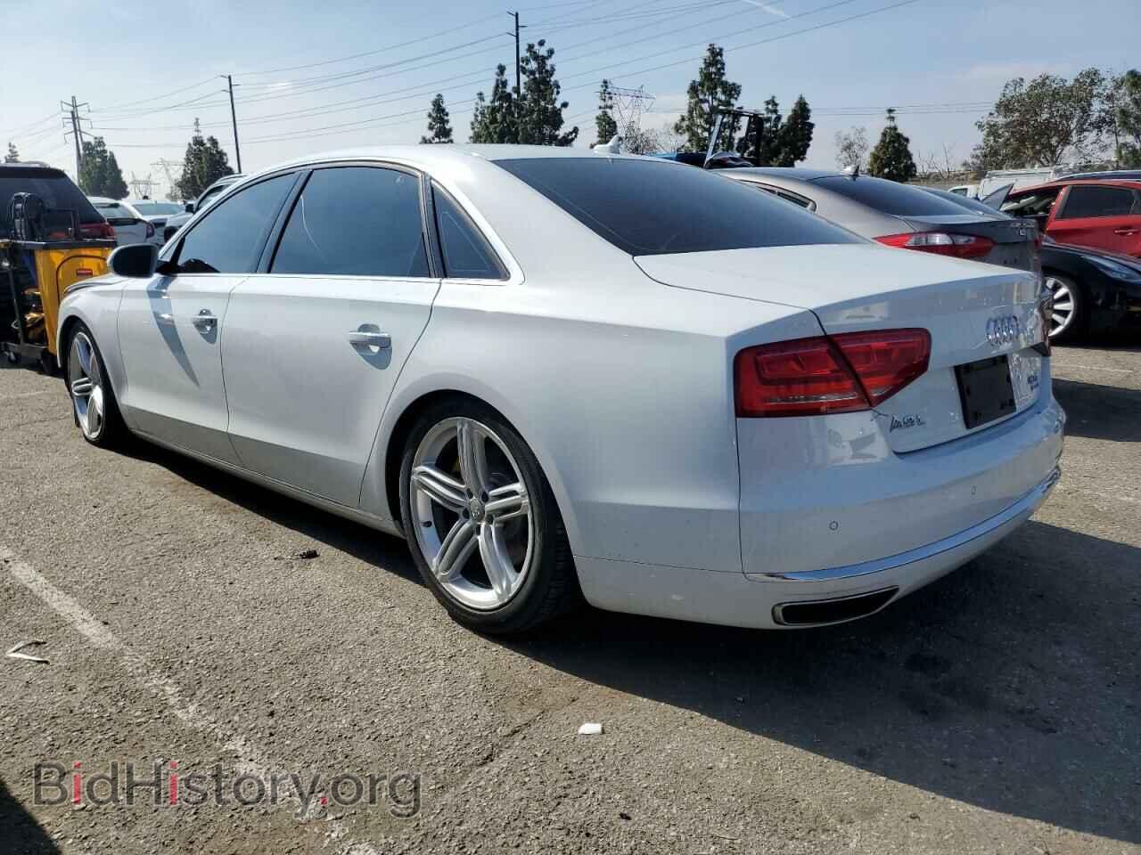 2013 AUDI A8 - VIN: WAUR2AFD3DN012019 - Фото 2