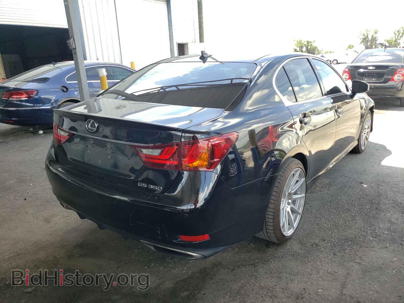 2013 LEXUS GS350 - VIN: JTHBE1BL4D5028110 - Фото 4
