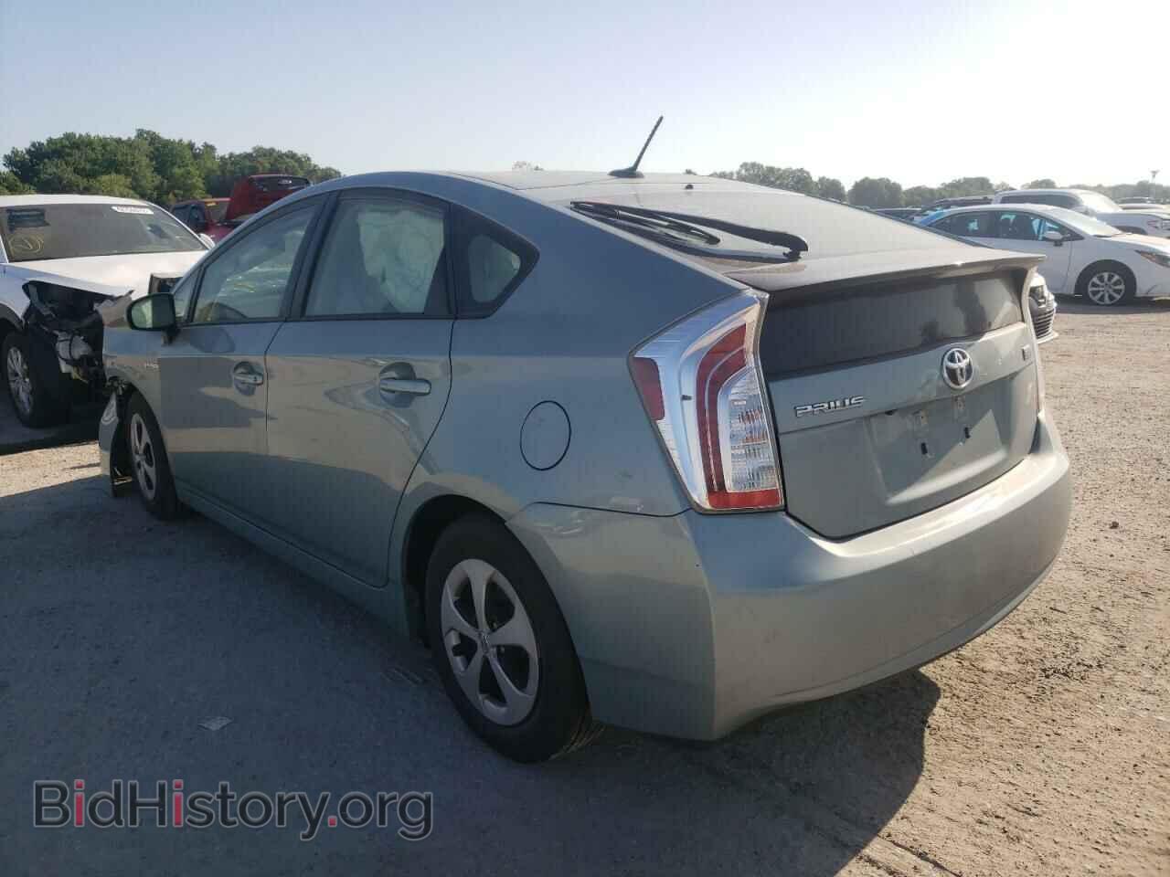2014 TOYOTA PRIUS - VIN: JTDKN3DU4E1826408 - Фото 3