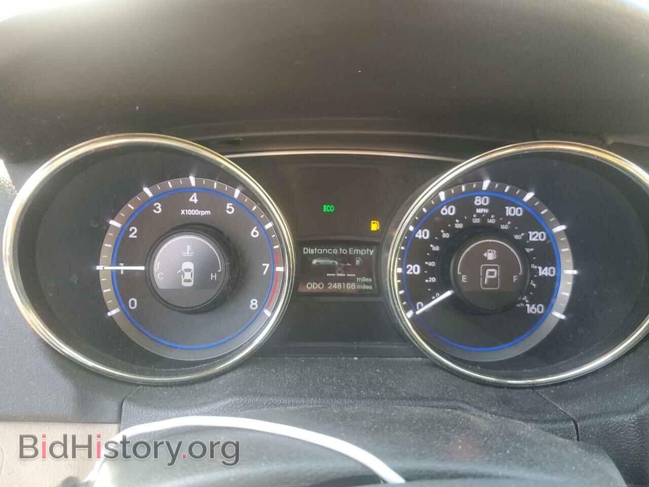 2012 HYUNDAI SONATA - VIN: 5NPEB4AC4CH372934 - Фото 9