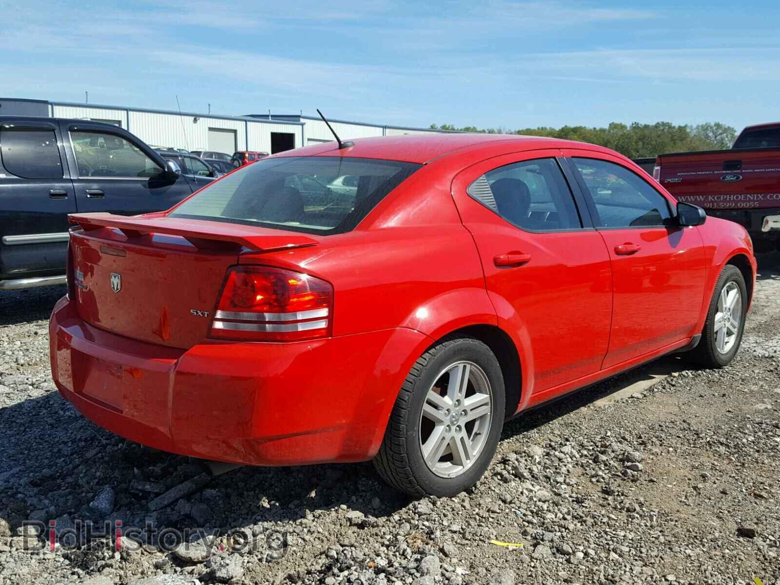 2008 DODGE AVENGER - VIN: 1B3LC56K08N296857 - Фото 4