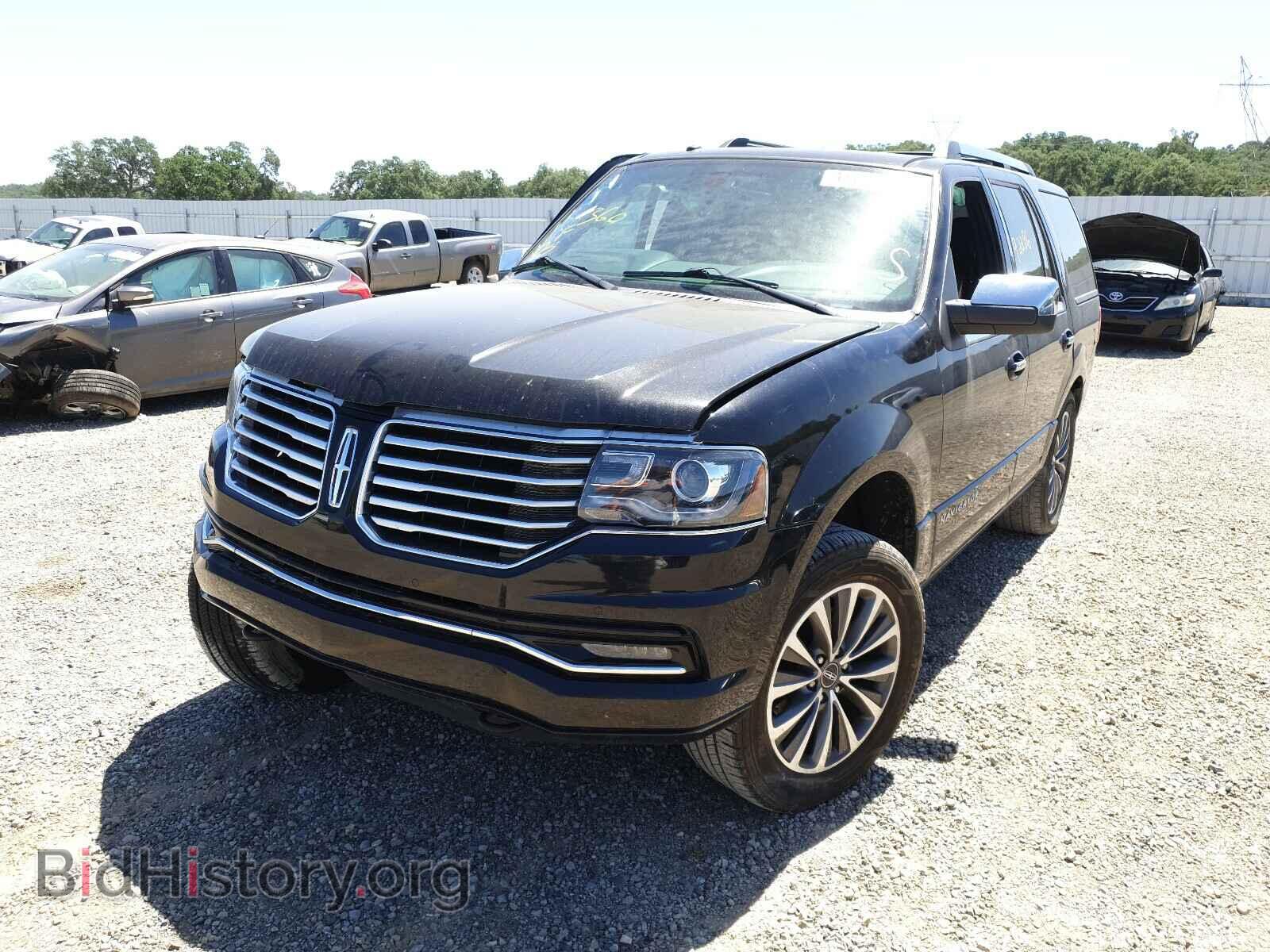 2015 LINCOLN NAVIGATOR - VIN: 5LMJJ2HT3FEJ04501 - Фото 2