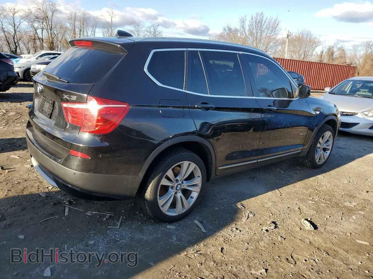 2012 BMW X3 - VIN: 5UXWX7C57CL889595 - Фото 3
