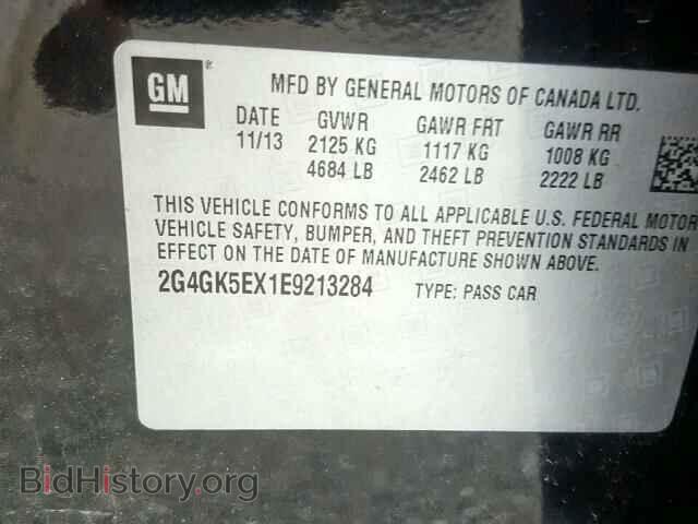 2014 BUICK REGAL - VIN: 2G4GK5EX1E9213284 - Фото 10