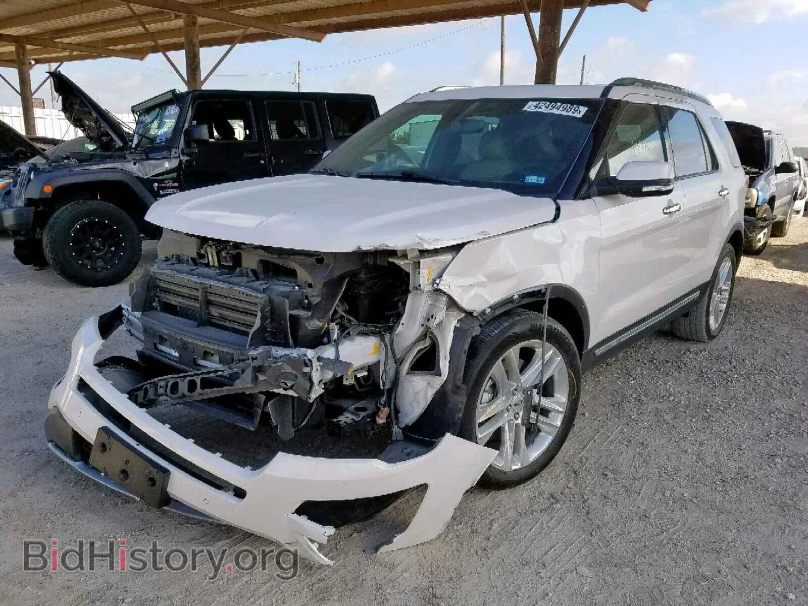 2017 FORD EXPLORER L - VIN: 1FM5K7F8XHGE37086 - Фото 2