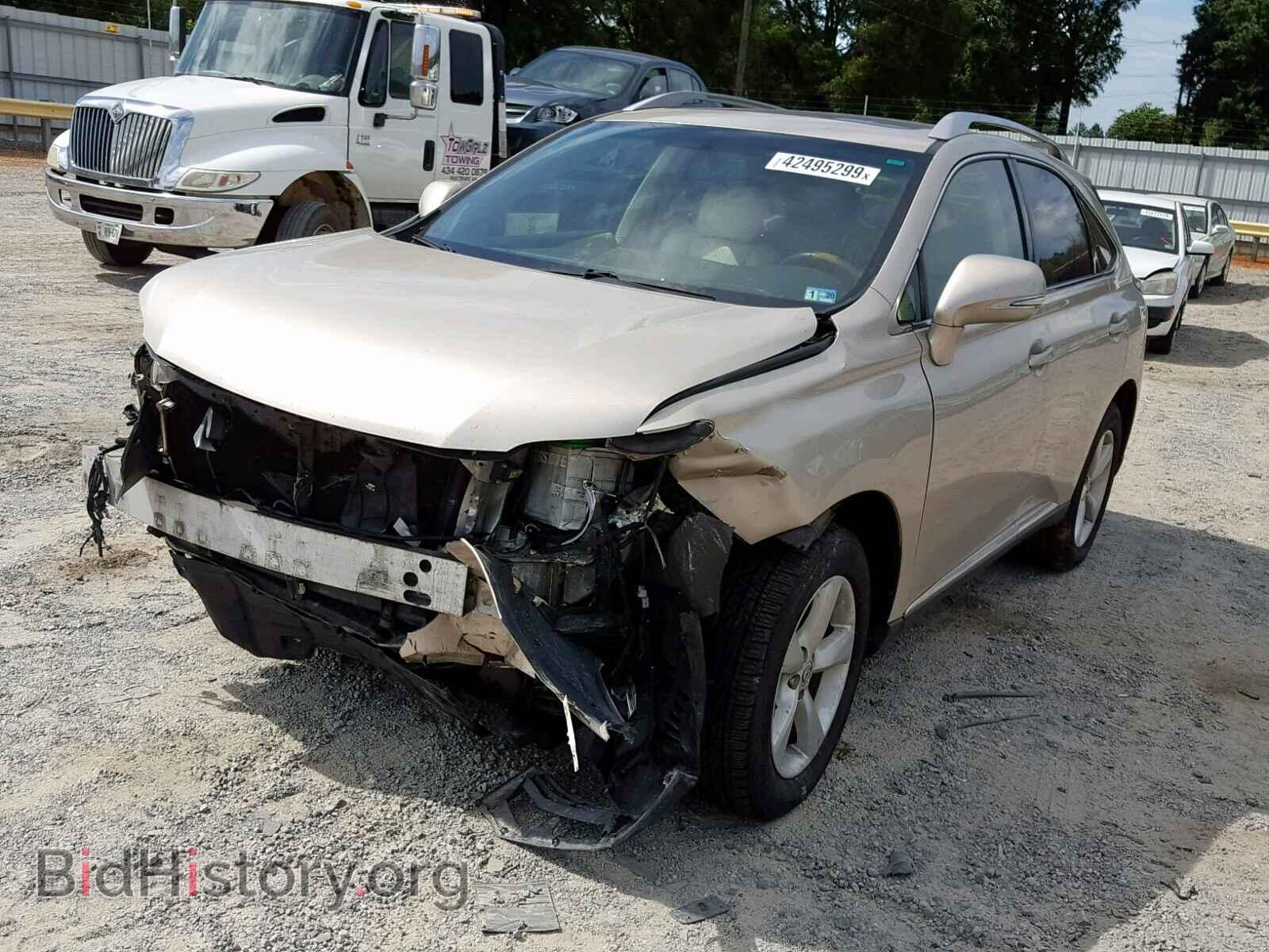 2011 LEXUS RX 350 - VIN: 2T2BK1BA3BC085841 - Фото 2