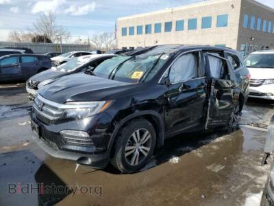 2018 Honda PILOT Pilot EXL, черный — VIN 5FNYF6H68JB057692, Copart