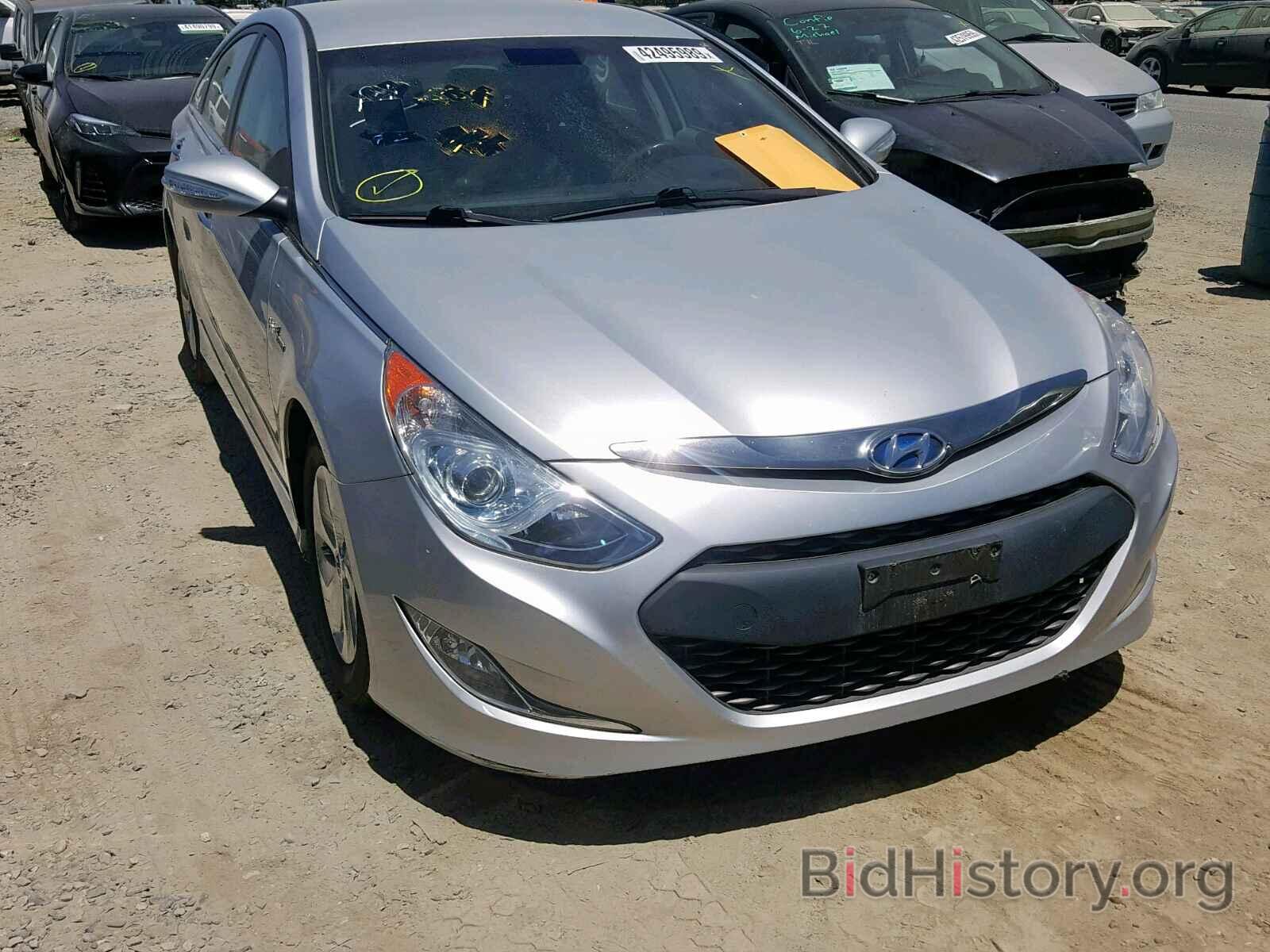 Photo KMHEC4A44DA067542 - HYUNDAI SONATA 2013