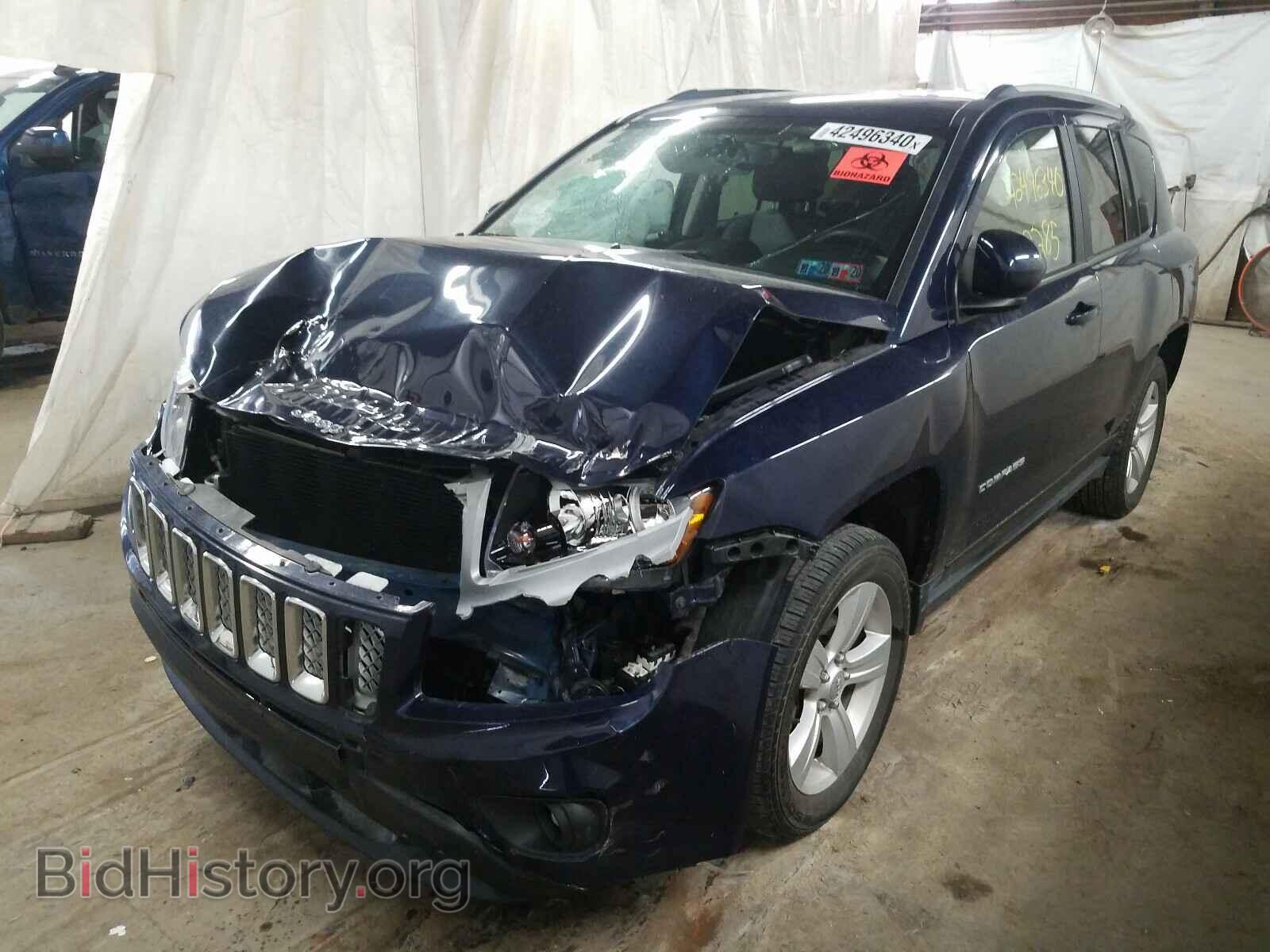 2016 JEEP COMPASS - VIN: 1C4NJDEB2GD780753 - Фото 2
