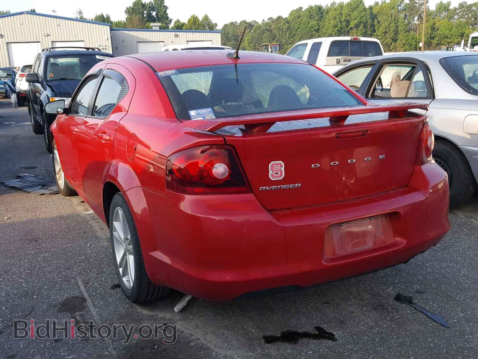 2014 DODGE AVENGER - VIN: 1C3CDZAB0EN154471 - Фото 3