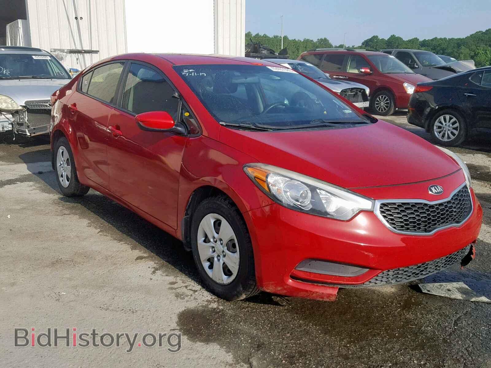 Photo KNAFK4A61E5062948 - KIA FORTE LX 2014