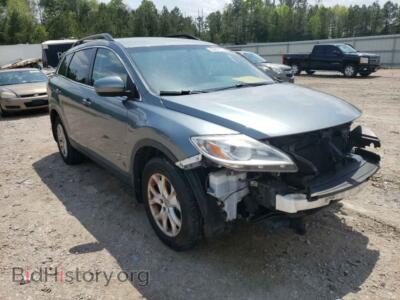 2012 Mazda CX-9, сине-зеленый — VIN JM3TB2CA4C0342781, Copart