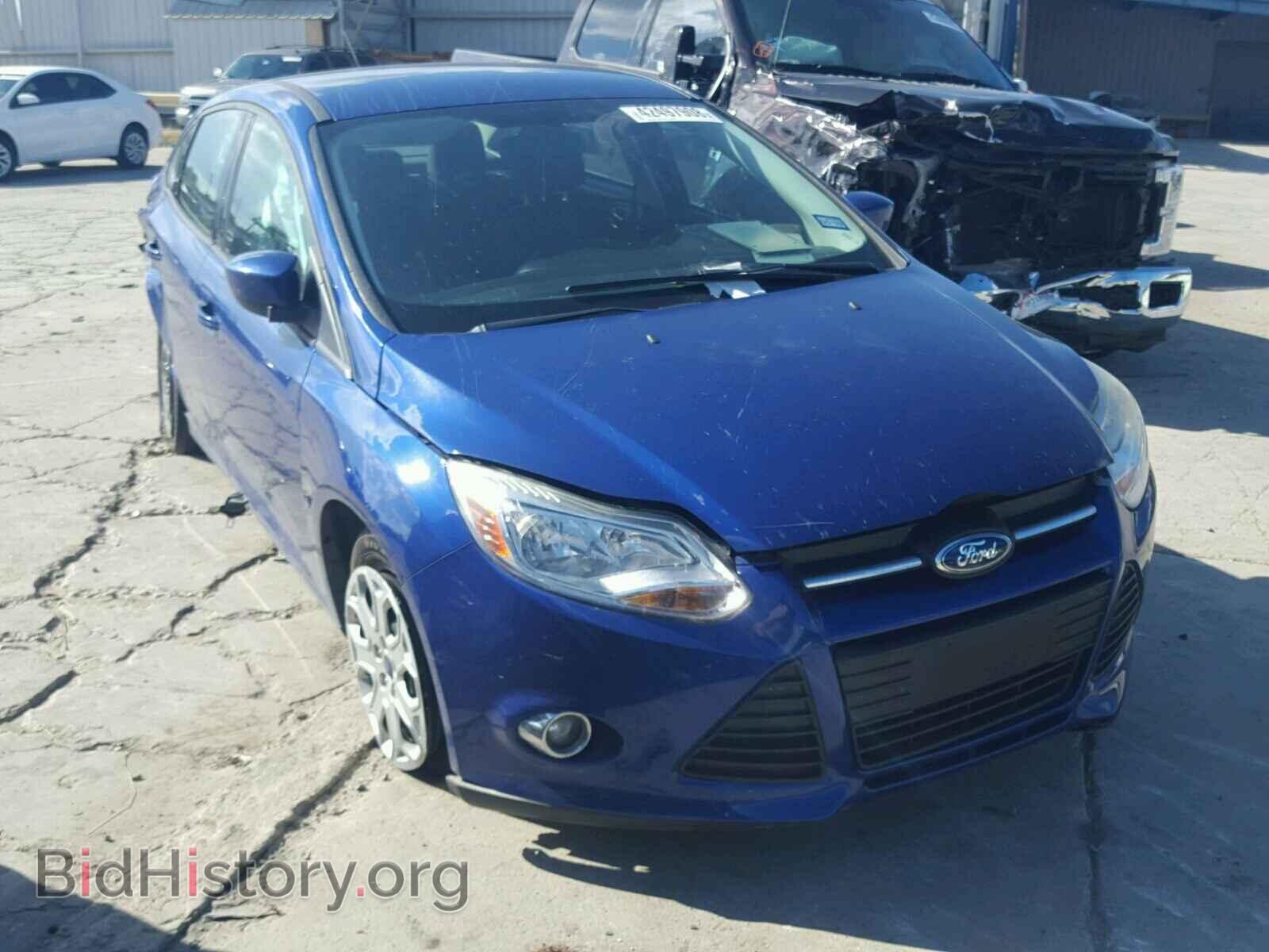 2012 Ford FOCUS Focus SE (VIN 1FAHP3F2XCL435089) — photo 1 of 10, Copart, damage: rear end