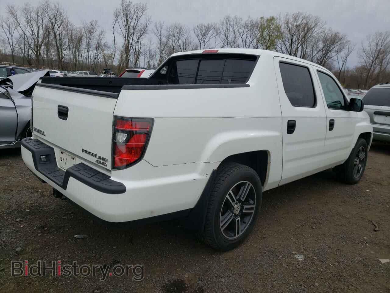 2012 HONDA RIDGELINE - VIN: 5FPYK1F74CB001768 - Фото 4