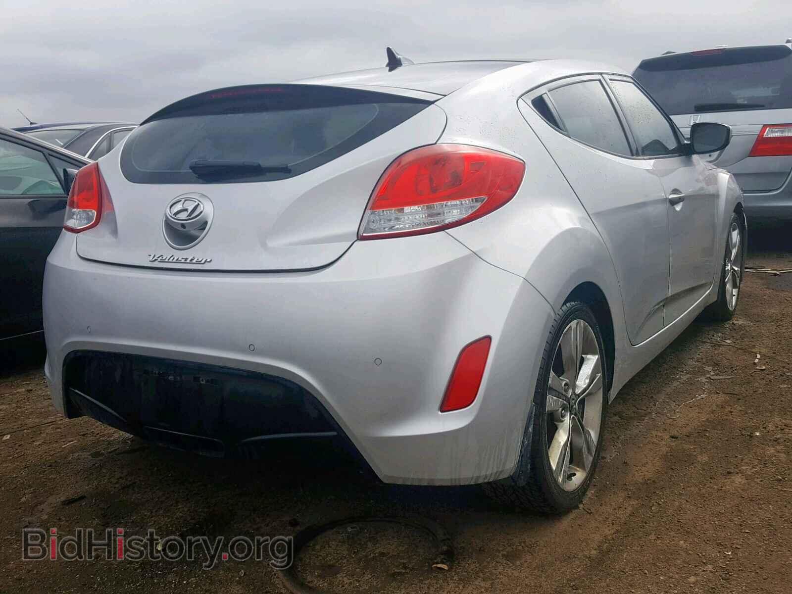 2012 HYUNDAI VELOSTER - VIN: KMHTC6AD3CU077155 - Фото 4