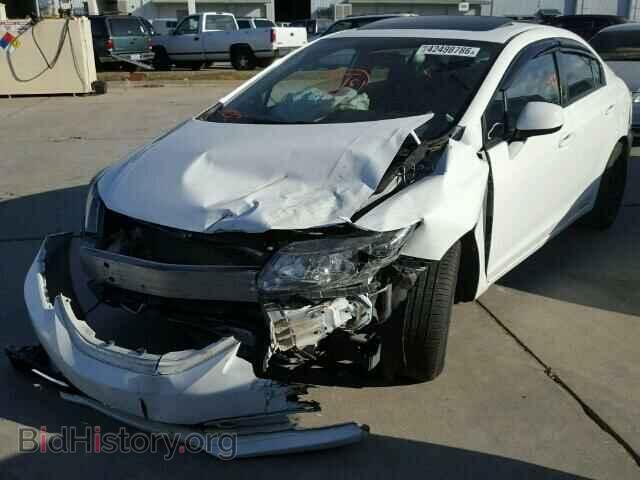 2013 HONDA CIVIC - VIN: 2HGFB6E54DH708184 - Фото 2