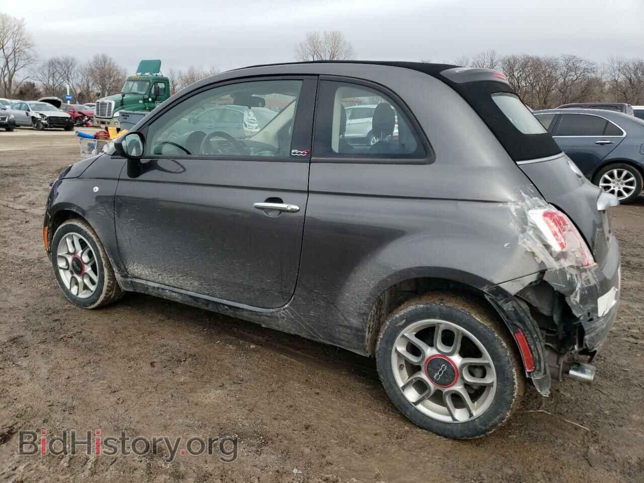 2015 FIAT 500 - VIN: 3C3CFFDRXFT502344 - Фото 2