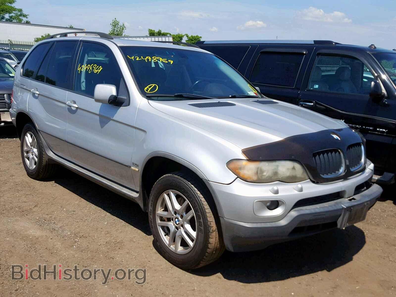 Photo 5UXFA13596LY27389 - BMW X5 2006