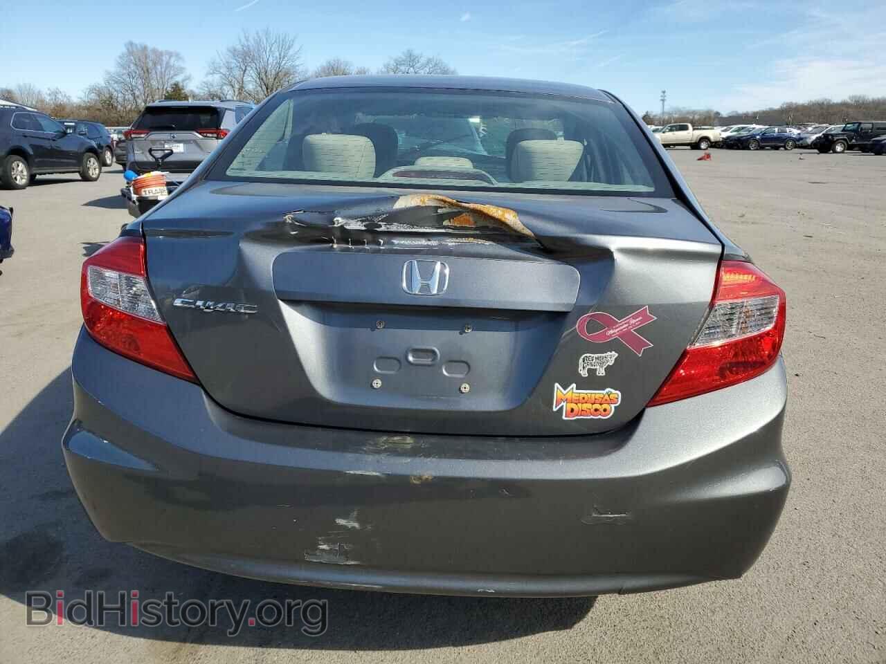 2012 HONDA CIVIC - VIN: 19XFB2F50CE386465 - Фото 6