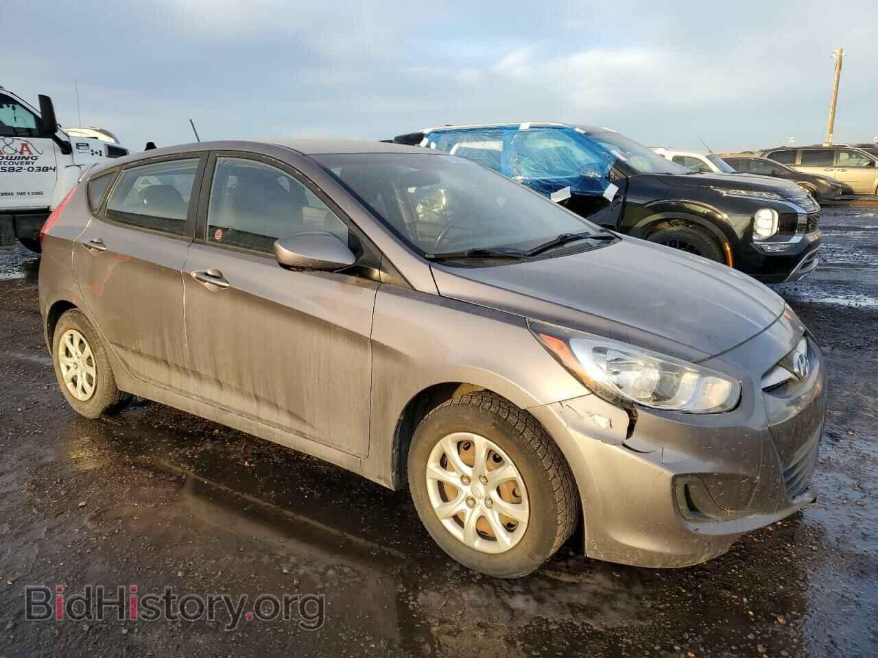 2013 HYUNDAI ACCENT - VIN: KMHCT5AE2DU113728 - Фото 4