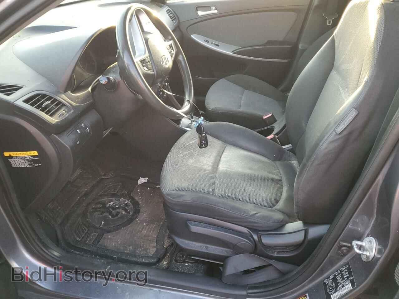 2013 HYUNDAI ACCENT - VIN: KMHCT5AE2DU113728 - Фото 7