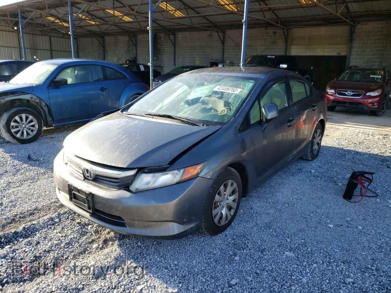 2012 HONDA CIVIC - VIN: 2HGFB2F52CH324765 - Фото 2