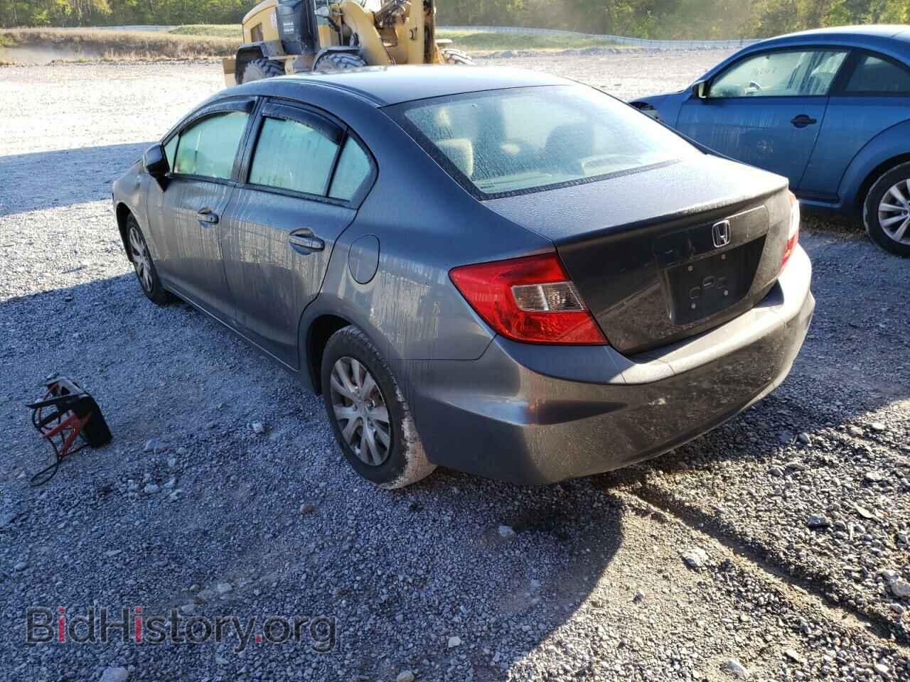 2012 HONDA CIVIC - VIN: 2HGFB2F52CH324765 - Фото 3