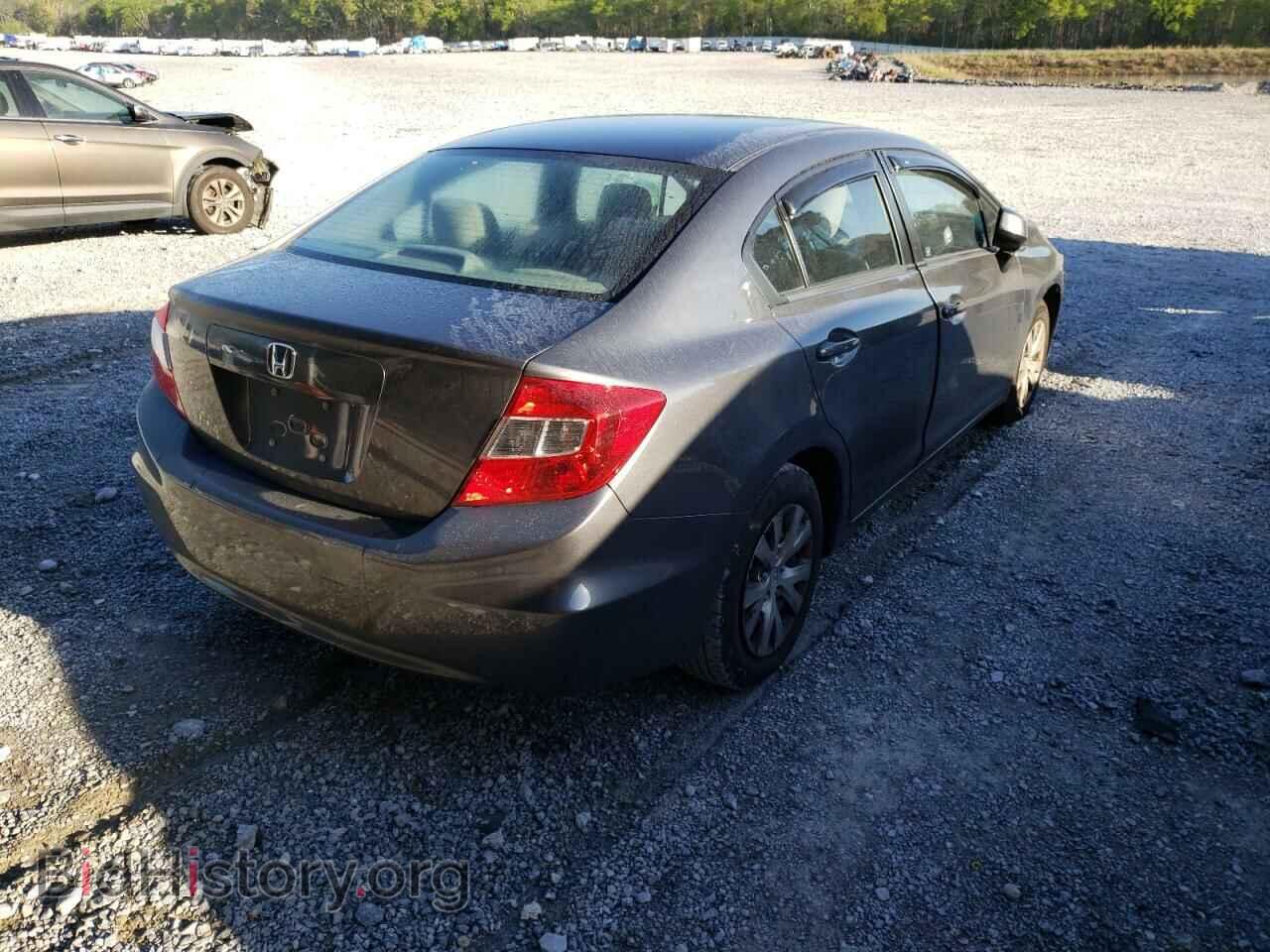 2012 HONDA CIVIC - VIN: 2HGFB2F52CH324765 - Фото 4