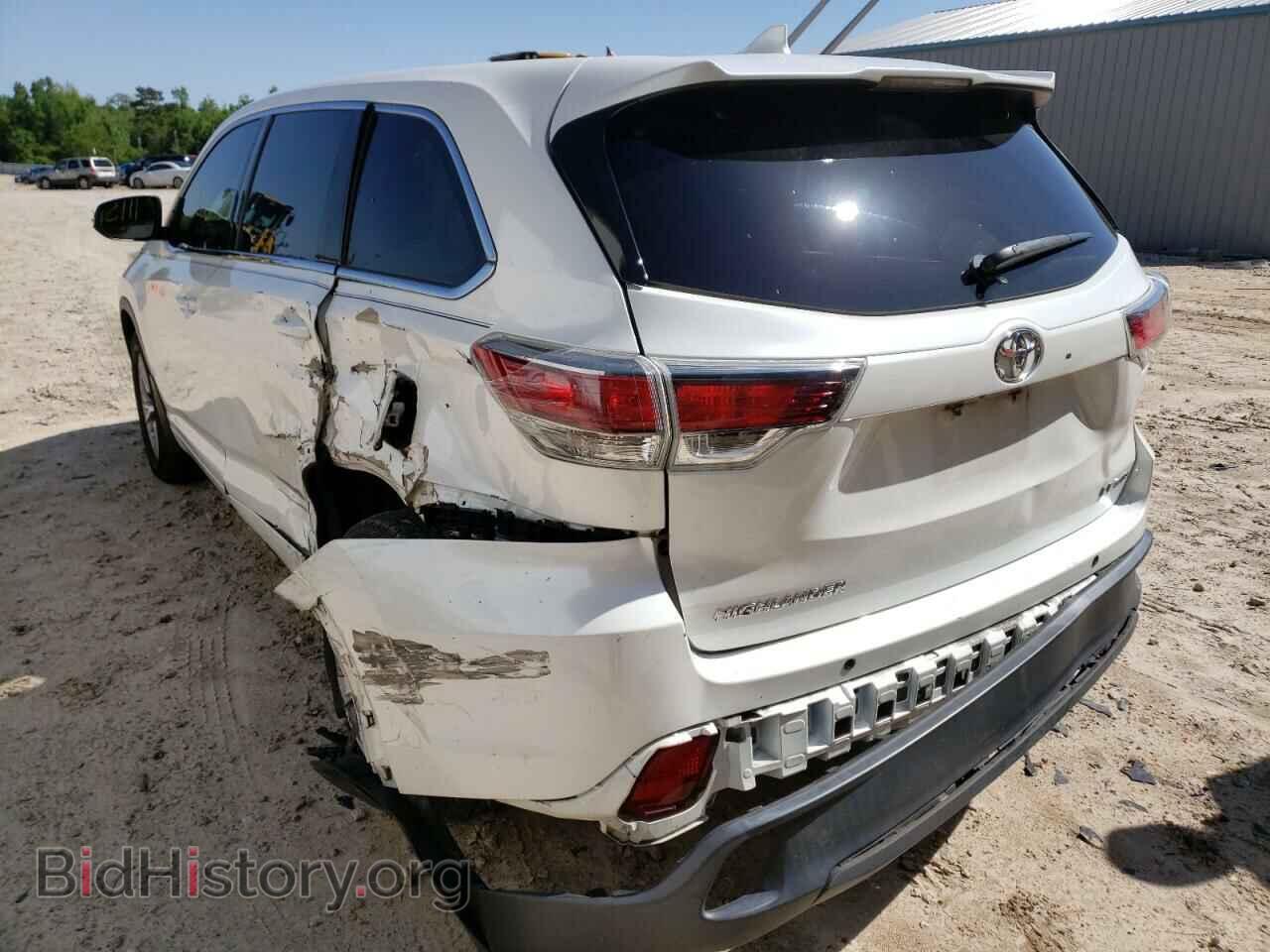 2015 TOYOTA HIGHLANDER - VIN: 5TDBKRFH8FS091321 - Фото 3