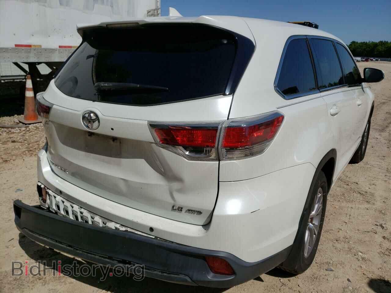 2015 TOYOTA HIGHLANDER - VIN: 5TDBKRFH8FS091321 - Фото 4