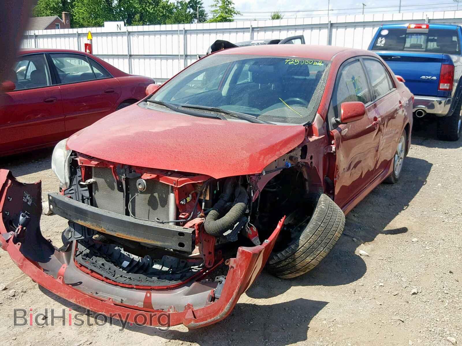 2011 TOYOTA COROLLA BA - VIN: 2T1BU4EEXBC612000 - Фото 2