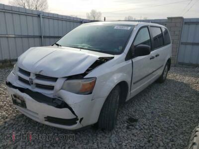 2010 Dodge CARAVAN Grand Cara, белый — VIN 2D4CN1AEXAR339907, Copart