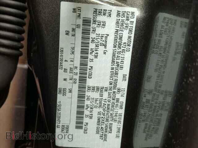 2014 FORD FOCUS - VIN: 1FADP3F2XEL457787 - Photo 10