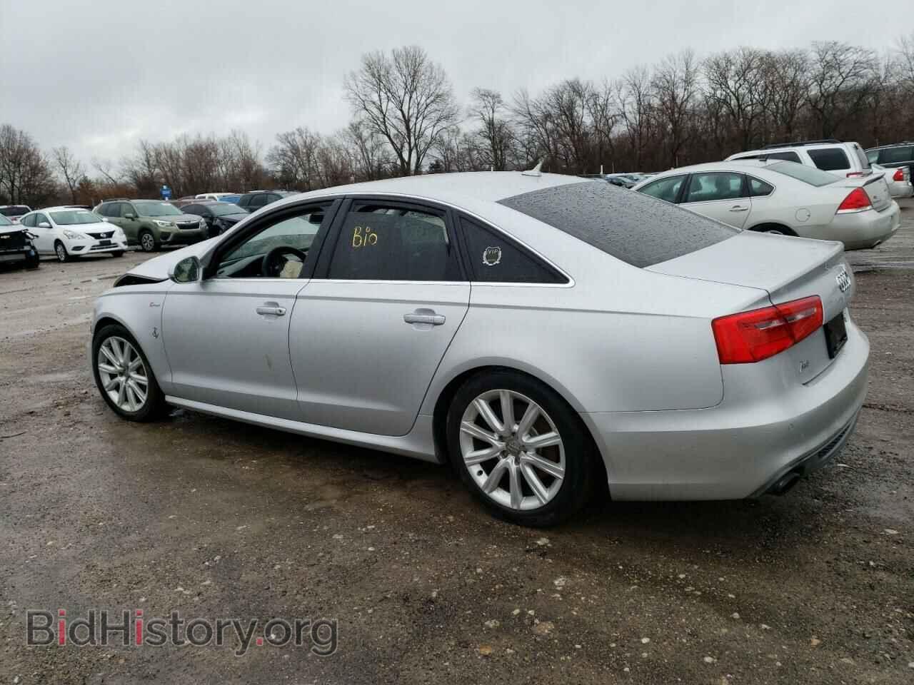 2013 AUDI A6 - VIN: WAUHGAFC1DN004280 - Фото 2