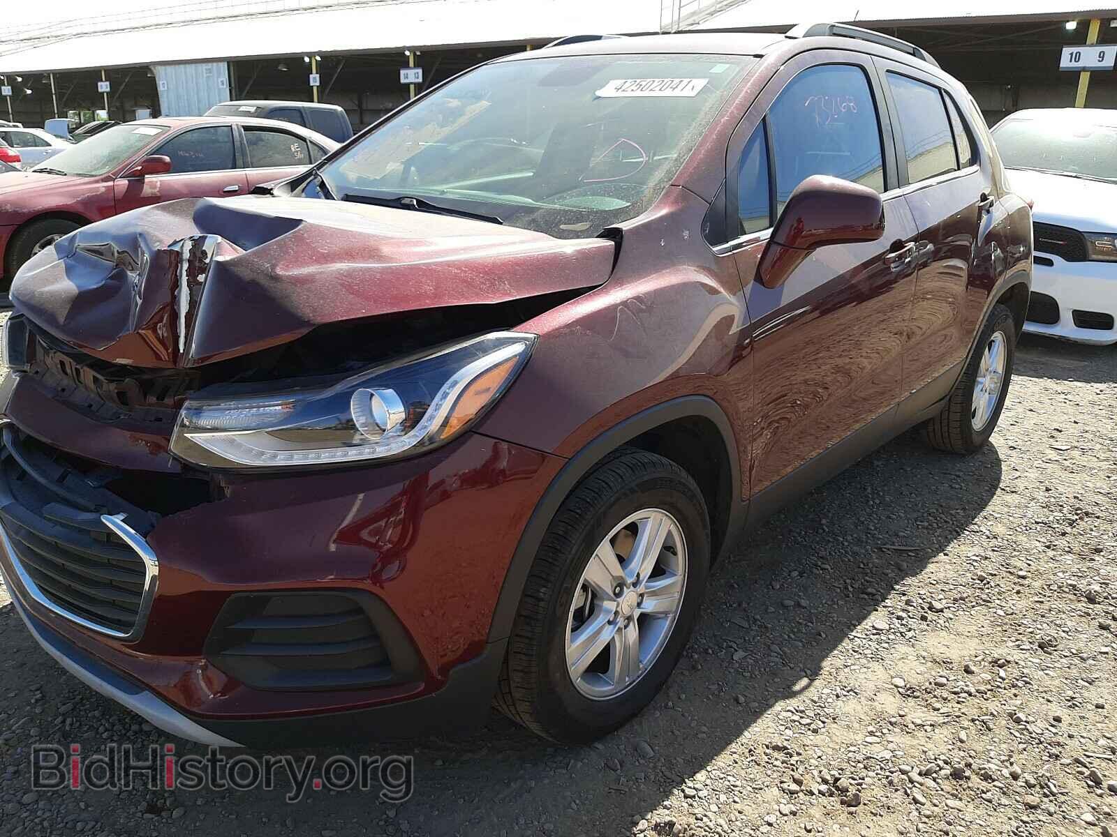 2017 CHEVROLET TRAX - VIN: 3GNCJLSB3HL266693 - Фото 2
