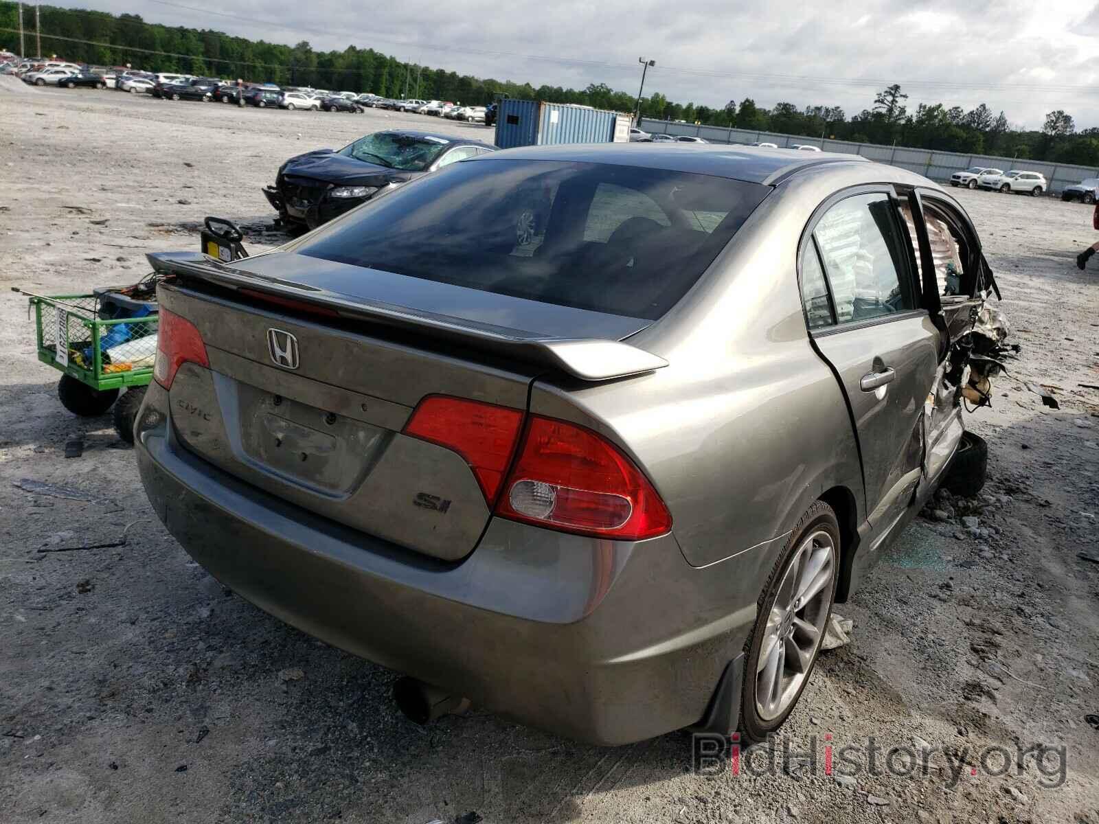 Report 2HGFA555X7H713665 HONDA CIVIC 2007 GRAY GAS price