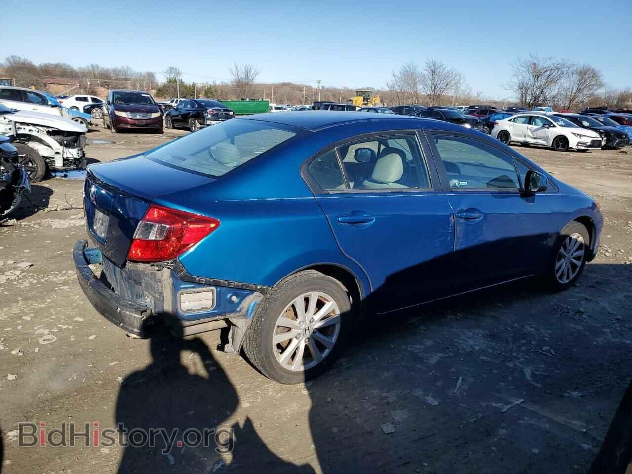 2012 HONDA CIVIC - VIN: 2HGFB2F86CH579381 - Фото 3
