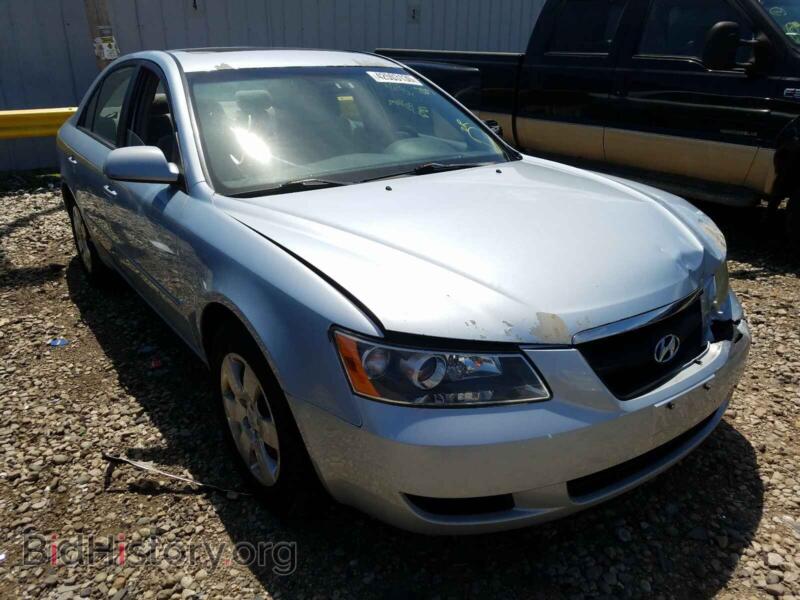 2007 Hyundai SONATA Sonata GLS (VIN 5NPET46C87H257703) — фото 1 из 10, Copart, повреждение: передняя часть