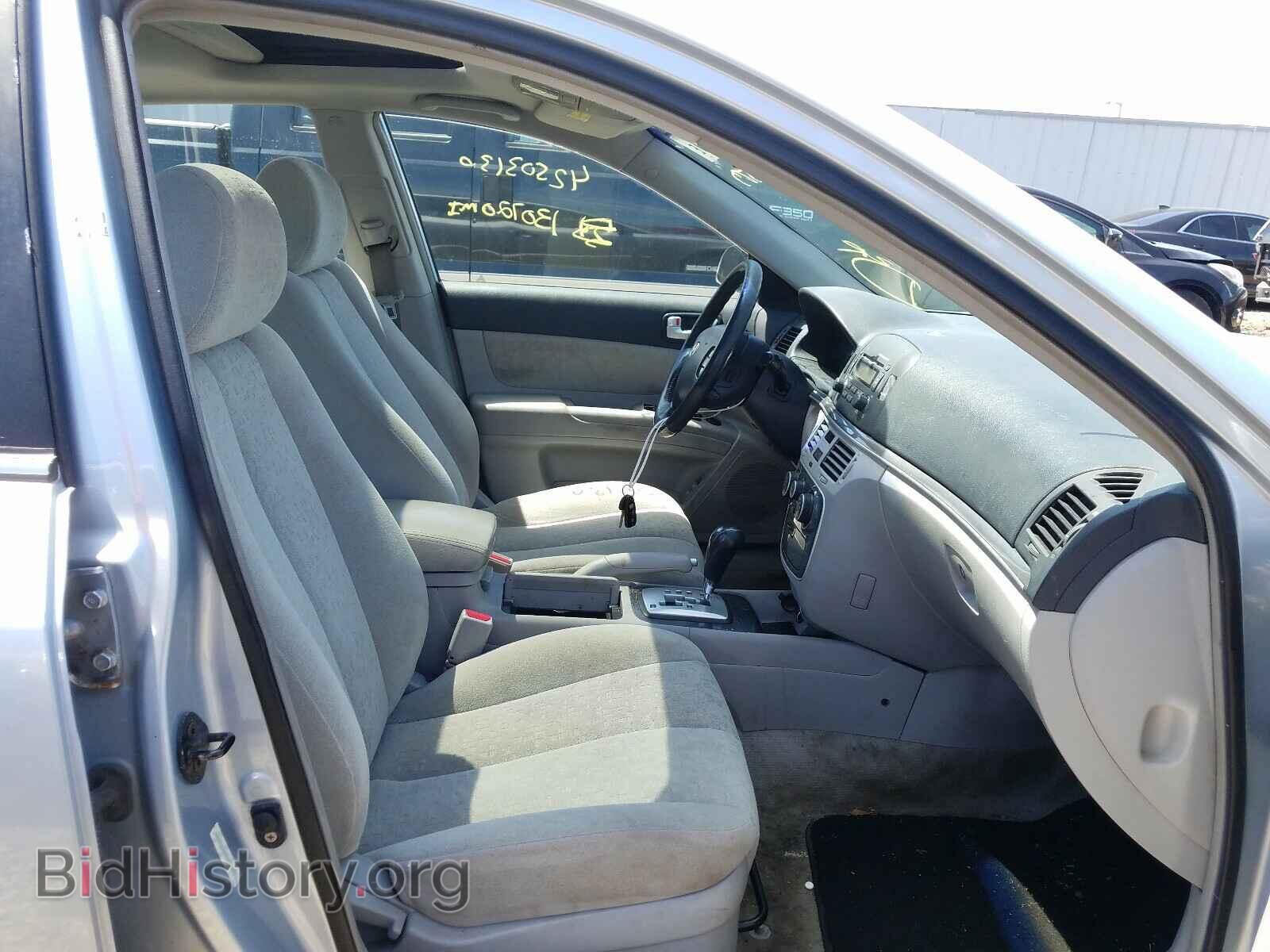 2007 HYUNDAI SONATA - VIN: 5NPET46C87H257703 - Фото 5
