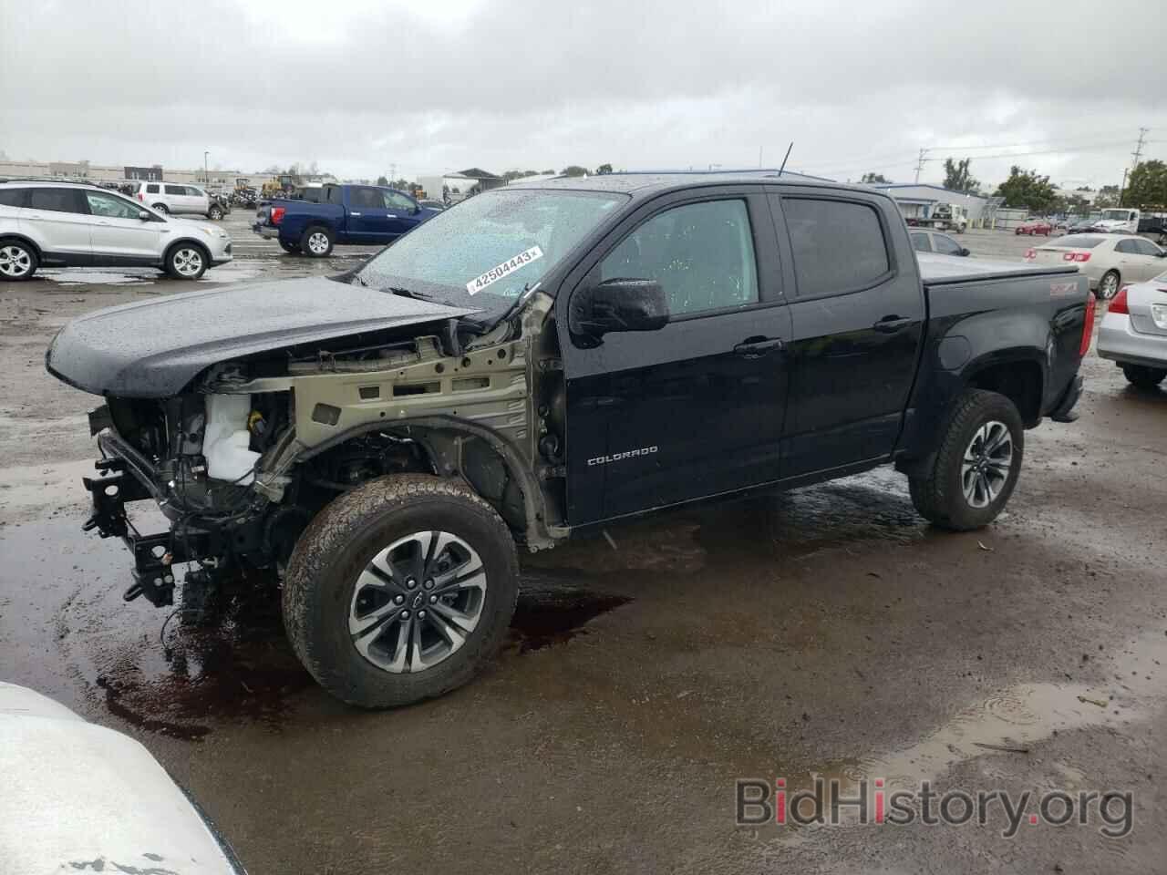 Photo 1GCGTDEN8M1232721 - CHEVROLET COLORADO 2021