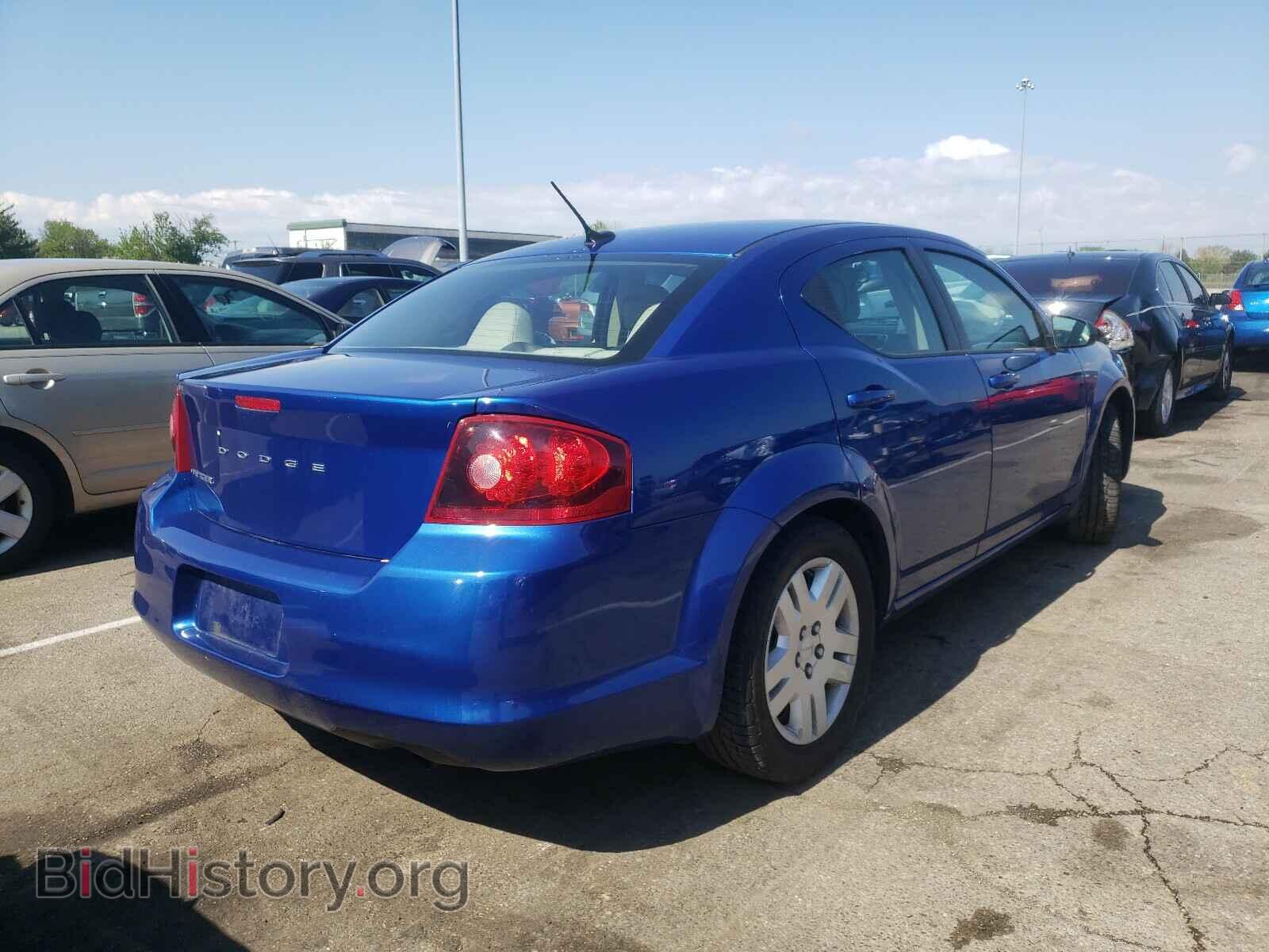 2014 DODGE AVENGER - VIN: 1C3CDZAB4EN105225 - Фото 4