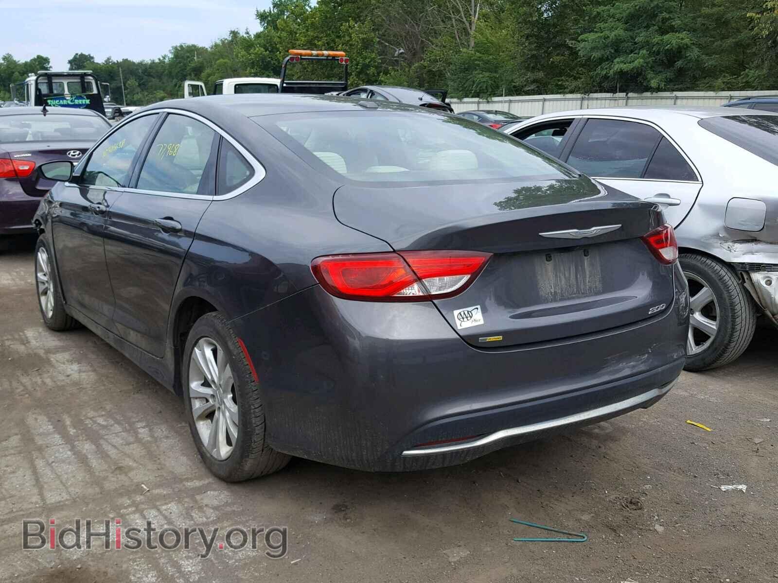 2015 CHRYSLER 200 - VIN: 1C3CCCAB7FN631642 - Фото 3