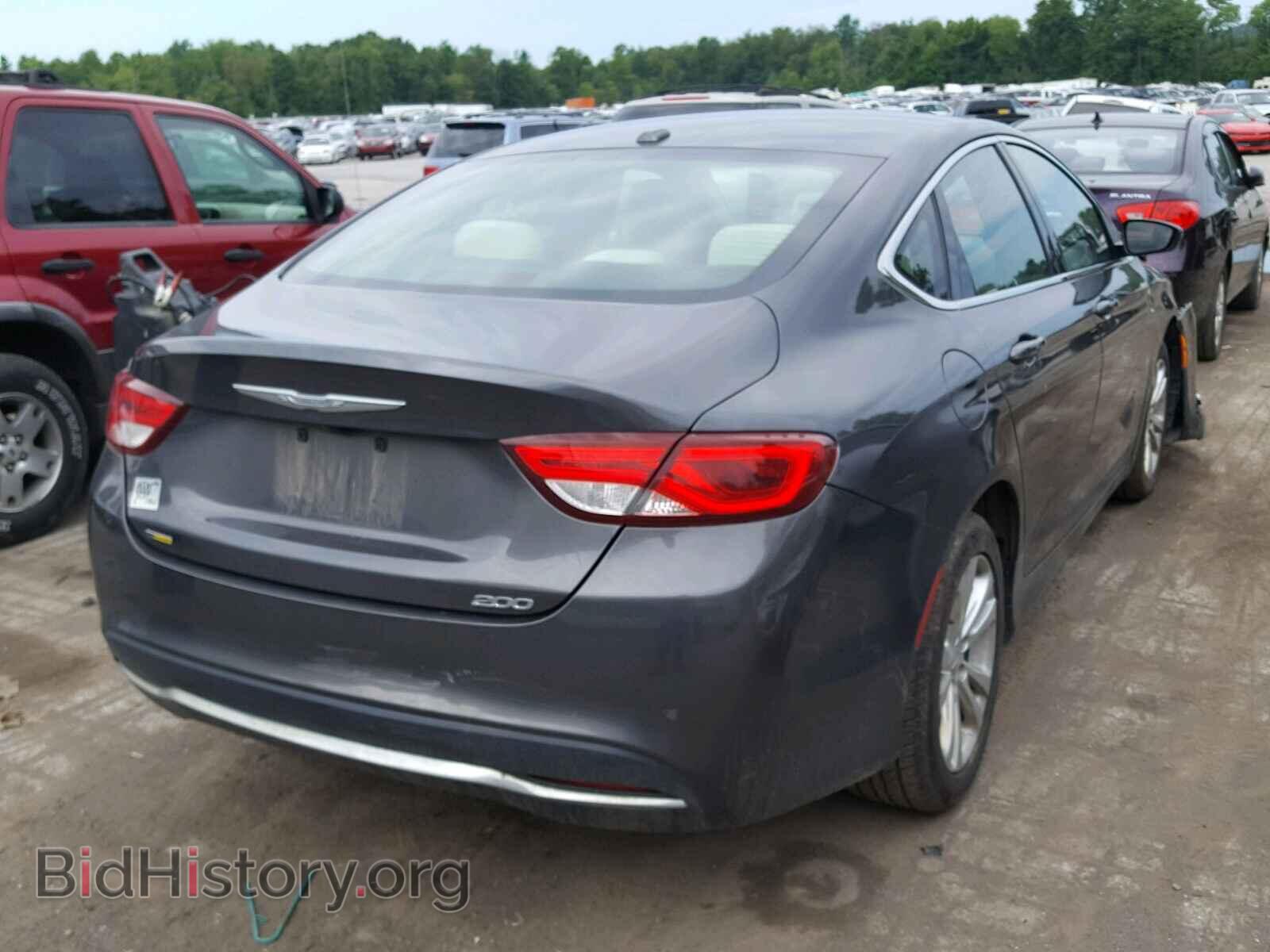 2015 CHRYSLER 200 - VIN: 1C3CCCAB7FN631642 - Фото 4