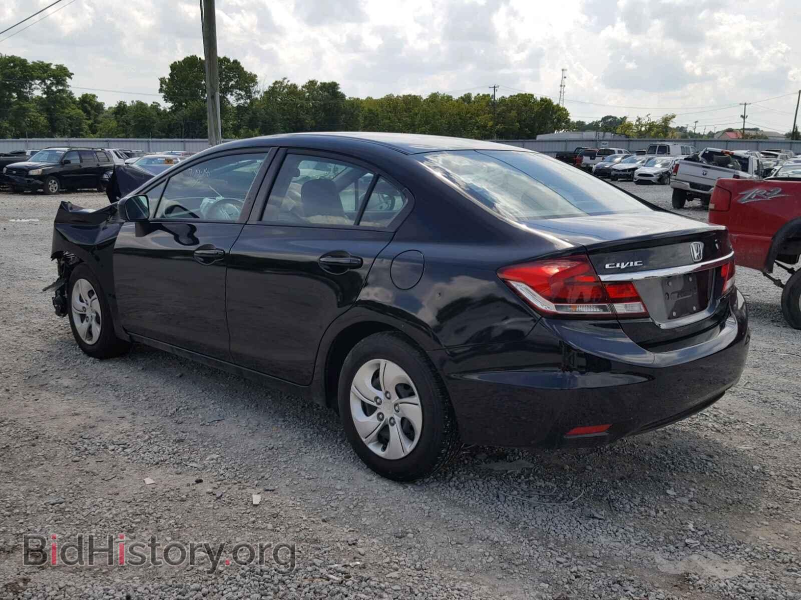 2014 HONDA CIVIC LX - VIN: 19XFB2F52EE006500 - Фото 3
