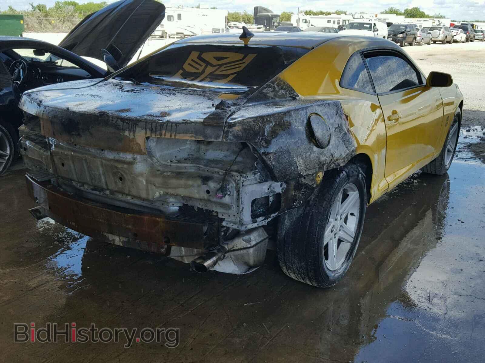 2012 CHEVROLET CAMARO - VIN: 2G1FB1E33C9170157 - Фото 4