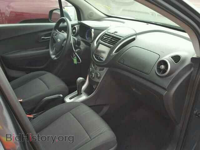 2016 CHEVROLET TRAX - VIN: 3GNCJLSB4GL201124 - Фото 5