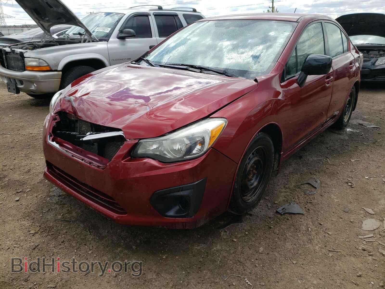 2012 SUBARU IMPREZA - VIN: JF1GJAA67CH012274 - Фото 2