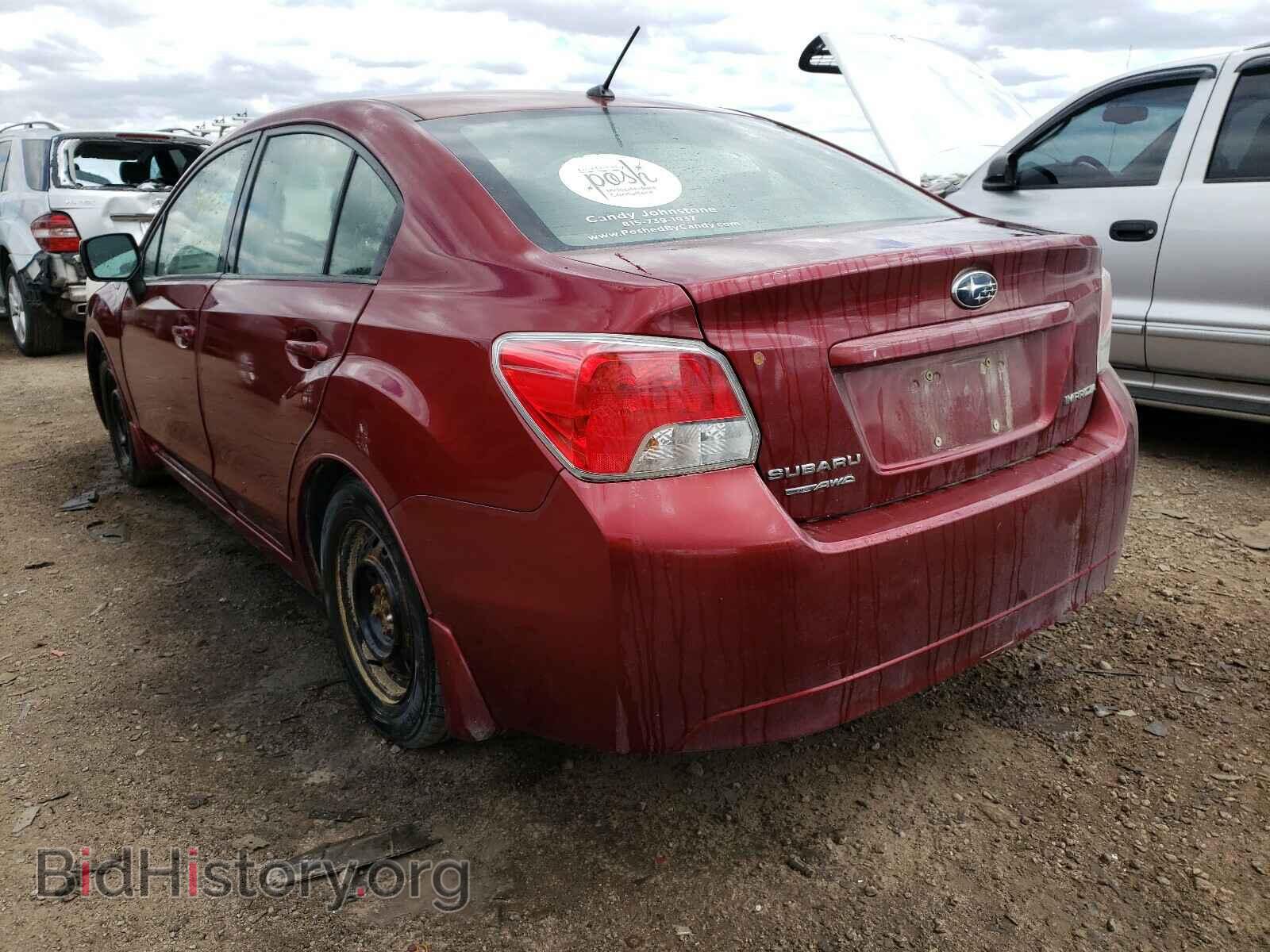 2012 SUBARU IMPREZA - VIN: JF1GJAA67CH012274 - Фото 3