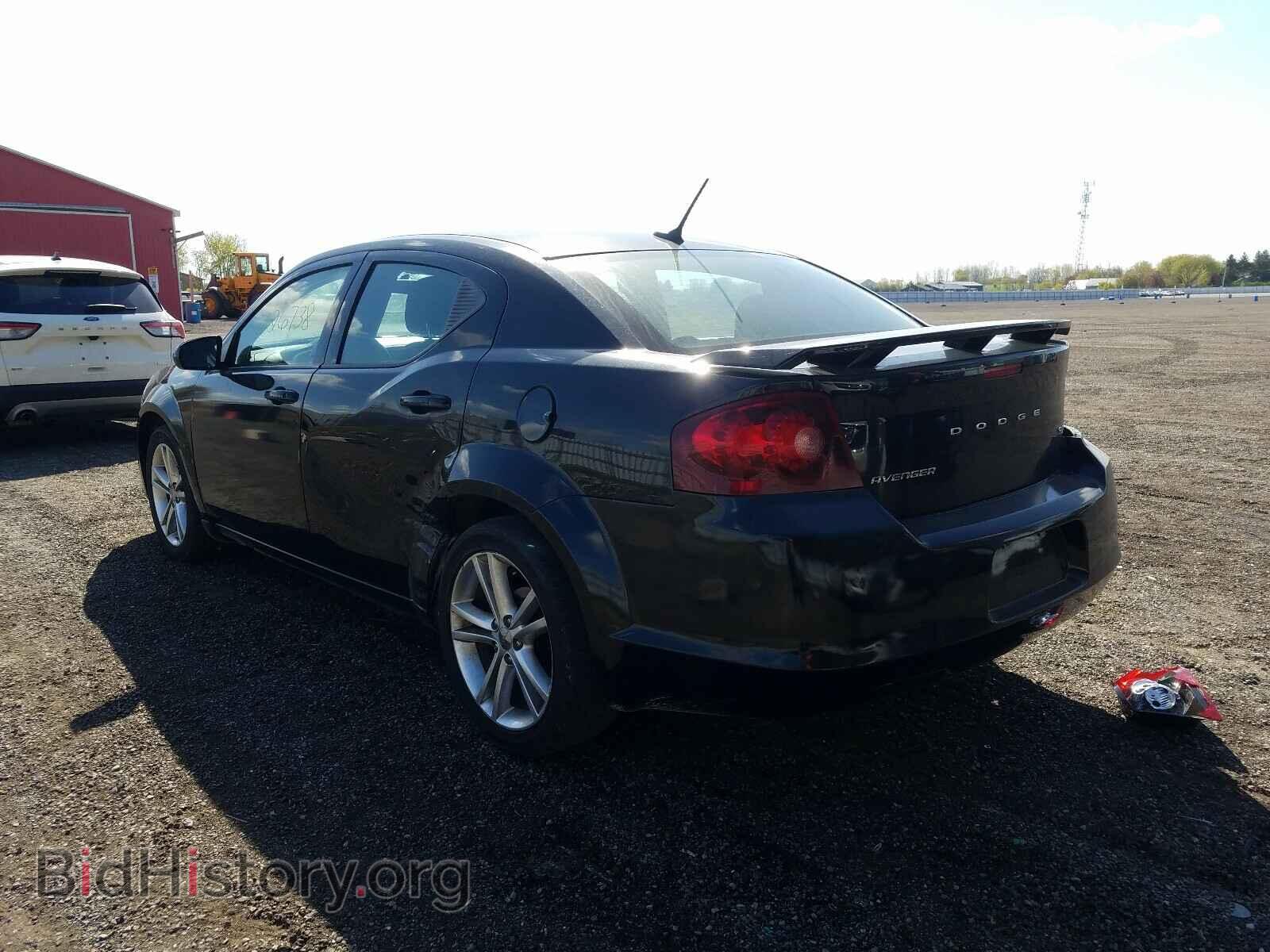 2013 DODGE AVENGER - VIN: 1C3CDZCB7DN613152 - Фото 3
