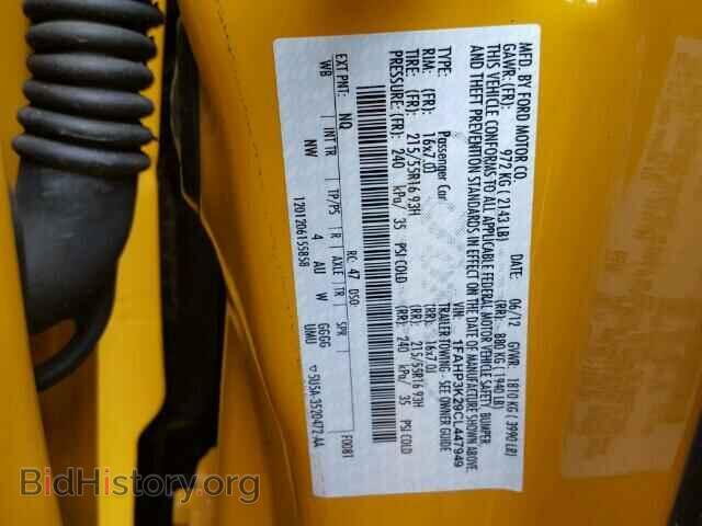 2012 FORD FOCUS - VIN: 1FAHP3K29CL447949 - Photo 10